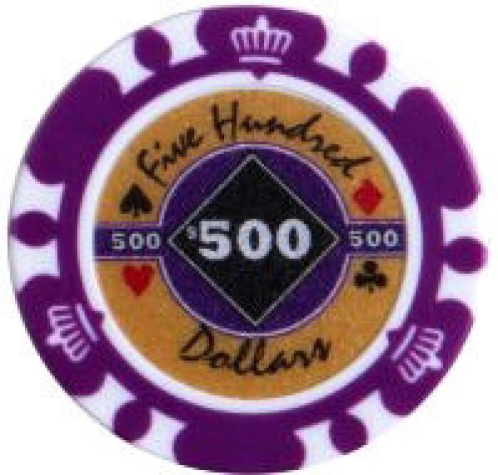 Набор для покера "Корона" (на 500 фишек)
