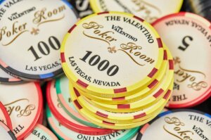 Набор для покера Valentino на 1000 фишек
