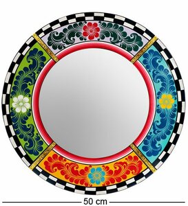 Зеркало круглое малое (коллекция BaliArt)