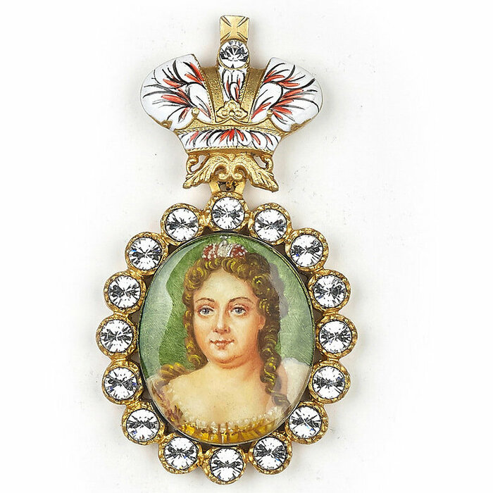 Наградной портрет Императрицы Анны Иоанновны