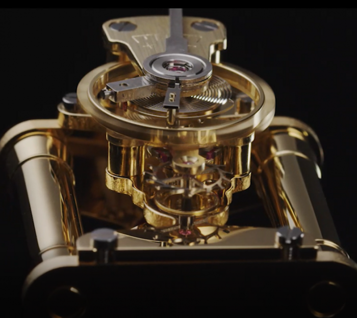 Эксклюзивные настольные часы "L’Epée La Tour" Gold