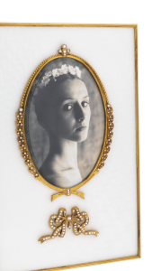 Серебряная рамка для фото "Мариинская"
