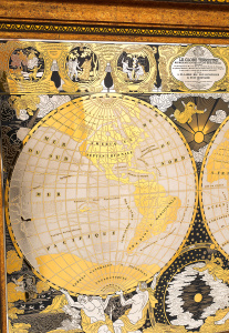 Панно "Карта мира" Златоуст