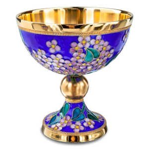 Серебряная ваза "Шедевры перегородчатой эмали"