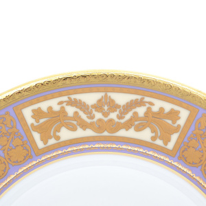 Набор глубоких тарелок Falkenporzellan "Diadem Violet Creme Gold" на 6 персон