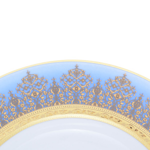 Набор глубоких тарелок Falkenporzellan "Constanza  Marakesh Blue Gold" на 6 персон