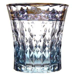 Набор стаканов для виски Timon "Lady Diamond" на 6 персон, голубой