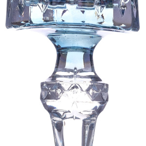 Набор фужеров для шампанского Timon "Lady Diamond" голубой с позолотой