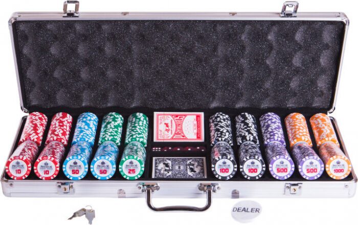 Набор для покера "Премиум Корона" (на 500 фишек)