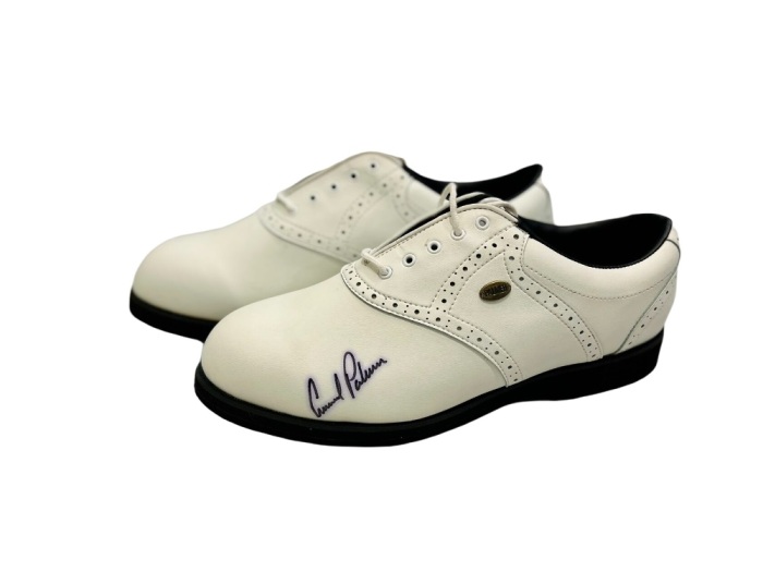 Ботинки для гольфа с автографом. Арнольд Палмер