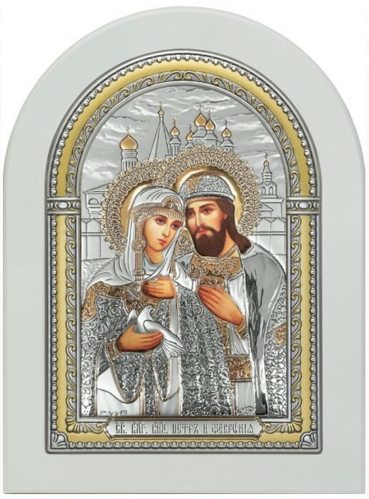 Икона Святых Петра и Февронии