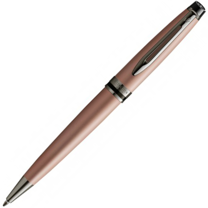 Ручка шариковая Waterman Expert Rose Gold, цвет чернил Mblue,  в подарочной упаковке