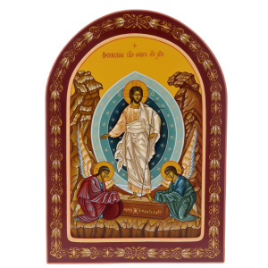 Икона "Воскресение Христово" Хохлома