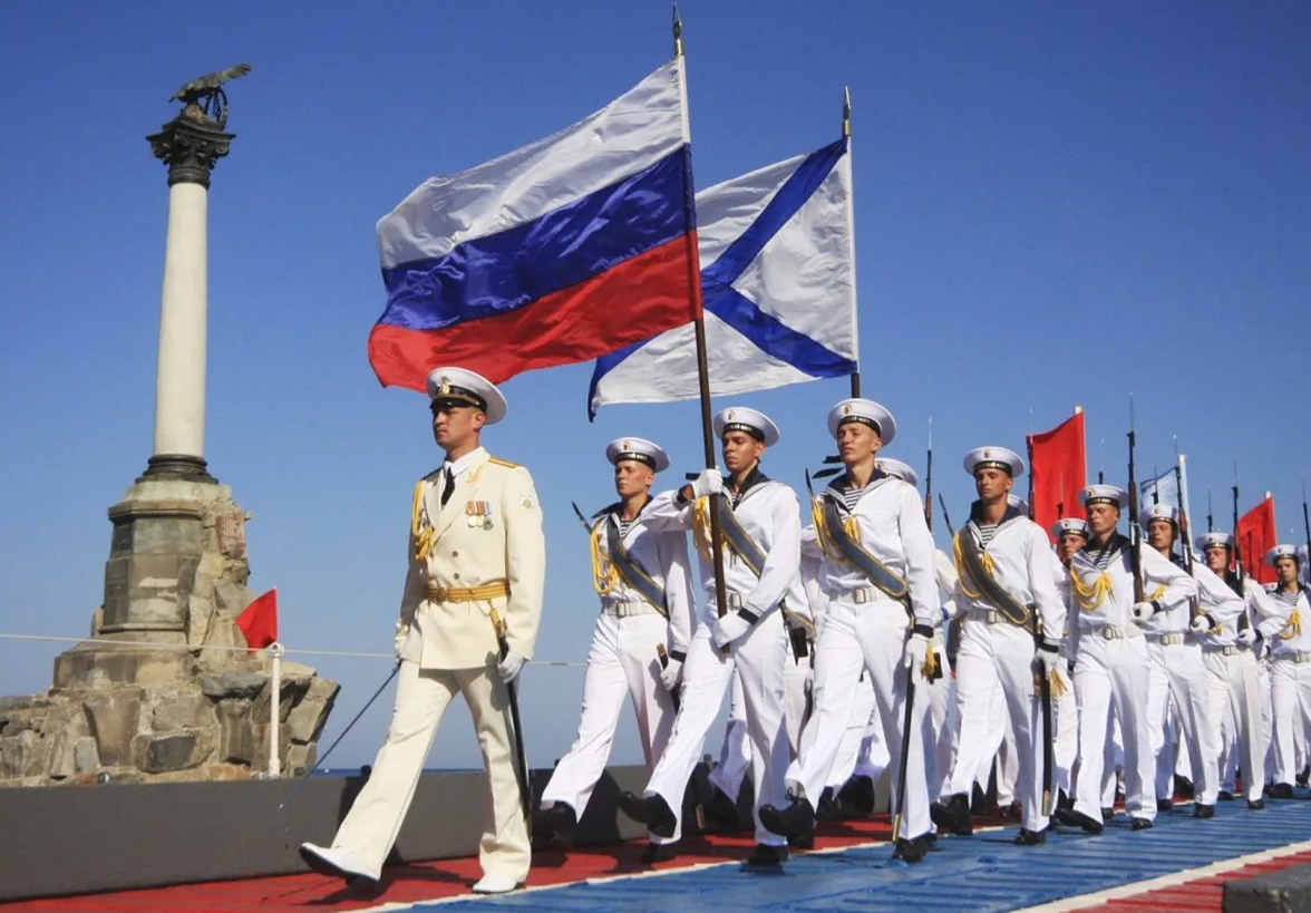 Андреевский флаг как знак судьбы
