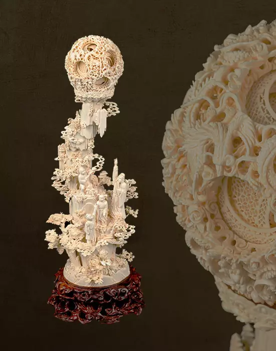 Artistic carving