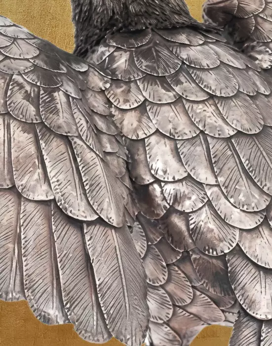 Made of silver