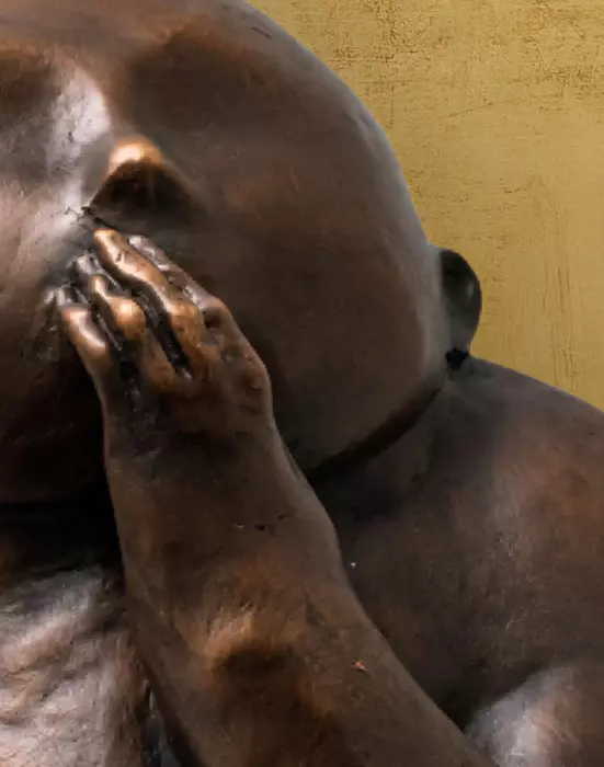 Made of bronze