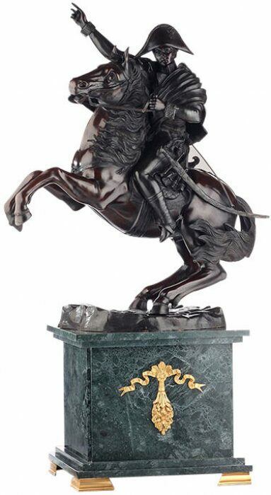 Скульптура бронзовая "Наполеон Бонапарт"