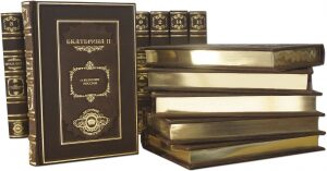 Подарочные книги в кожаном переплете "Великие" (98 томов)