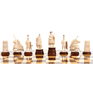 Шахматы из бивня мамонта "Константин Великий"