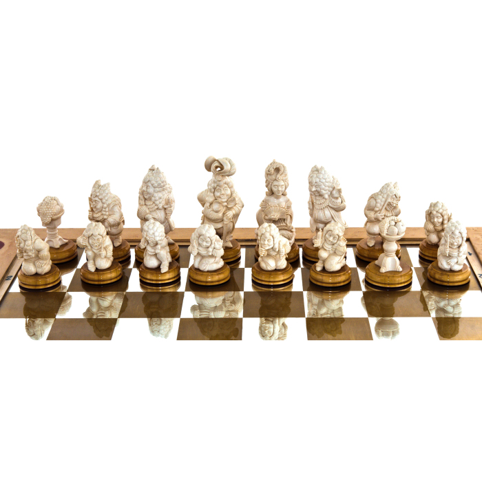 Шахматы из бивня мамонта "Версаль"