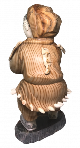 Сувенир из бивня мамонта "Шаман с барабаном"