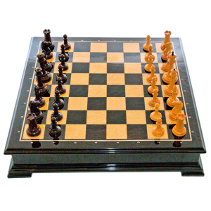 Шахматы из самшита и венге "Стаунтон"