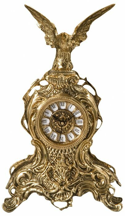 Каминные часы из бронзы "D.juan Sm. Eagle"