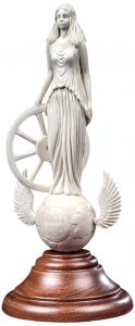 Скульптура из бивня мамонта "Колесо Фортуны"