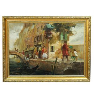 Картина "Улица Венеции" Contarin