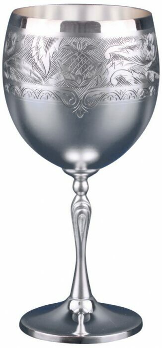 Серебряный бокал для вина №43