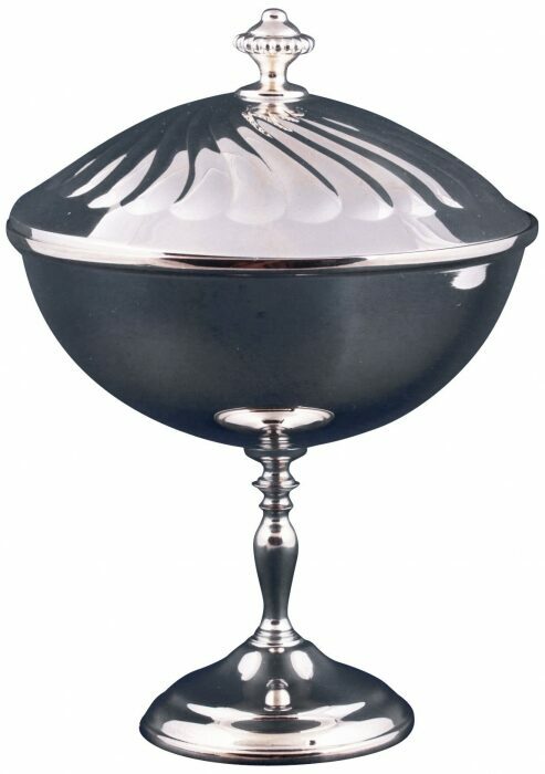 Серебряная ваза для варенья №16