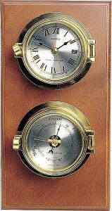 Настенные часы с барометром "Иллюминатор"