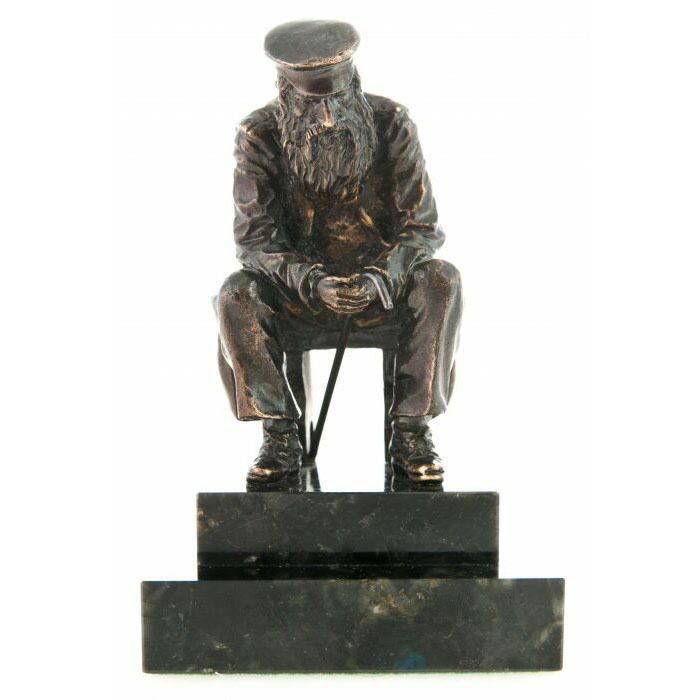 Скульптура бронзовая "Мудрец"
