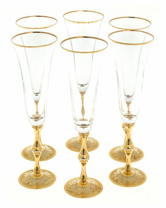 Набор из 6 бокалов для шампанского "Этикет"