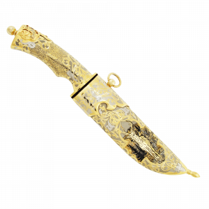 Нож украшенный "Олень" Златоуст