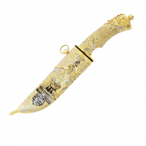 Нож украшенный "Олень" Златоуст