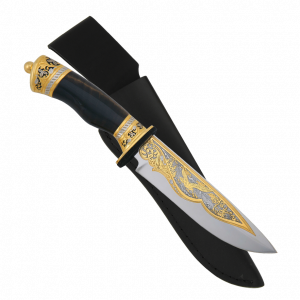 Нож украшенный "Орел" Златоуст