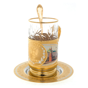 Чайный набор "Традиции Фаберже" Златоуст