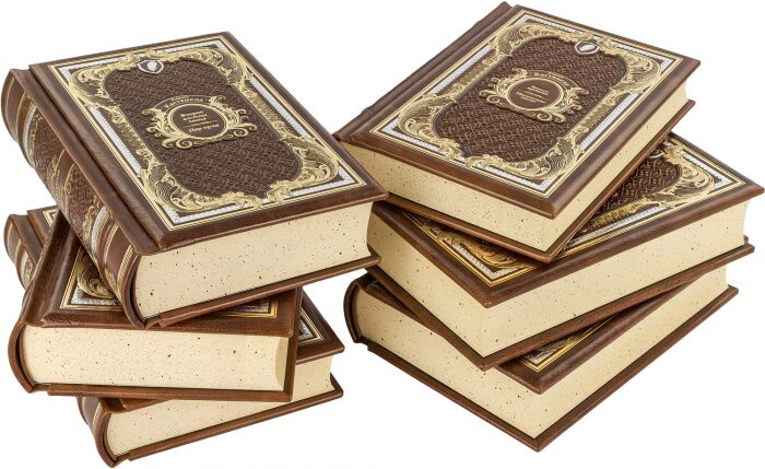 Книги в кожаном переплете "К. Кастанеда. Полное собрание сочинений" (в 6 томах)