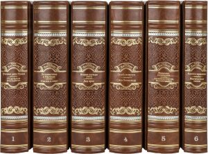 Книги в кожаном переплете "К. Кастанеда. Полное собрание сочинений" (в 6 томах)