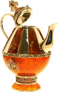 Чайник из янтаря "Восточная сказка"