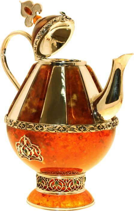 Чайник из янтаря "Восточная сказка"
