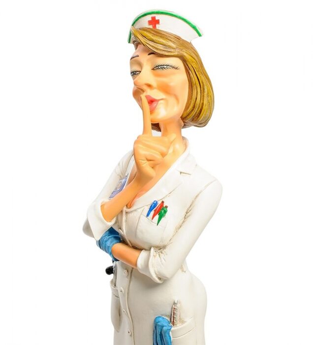 Авторская статуэтка "Медсестра", полистоун