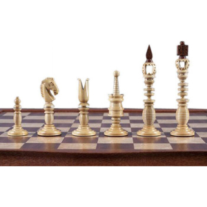 Шахматы из красного дерева "Калверт люкс"