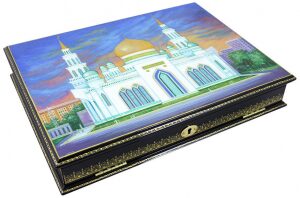 Шкатулка для бумаг "Московская соборная Мечеть" (Холуй)