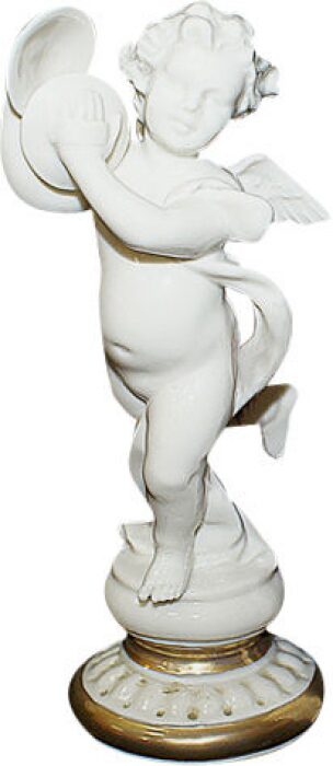 Декоративная фигурка Ангелочек Эмилия с сердечком 8 см (Boltze)