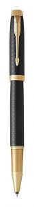 Набор с гравировкой: ежедневник недатированный и ручка-роллер "IM Premium" Core Black GT