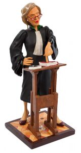 Авторская статуэтка "The Lady Lawyer"