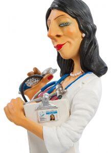 Авторская статуэтка "Madam Doctor"